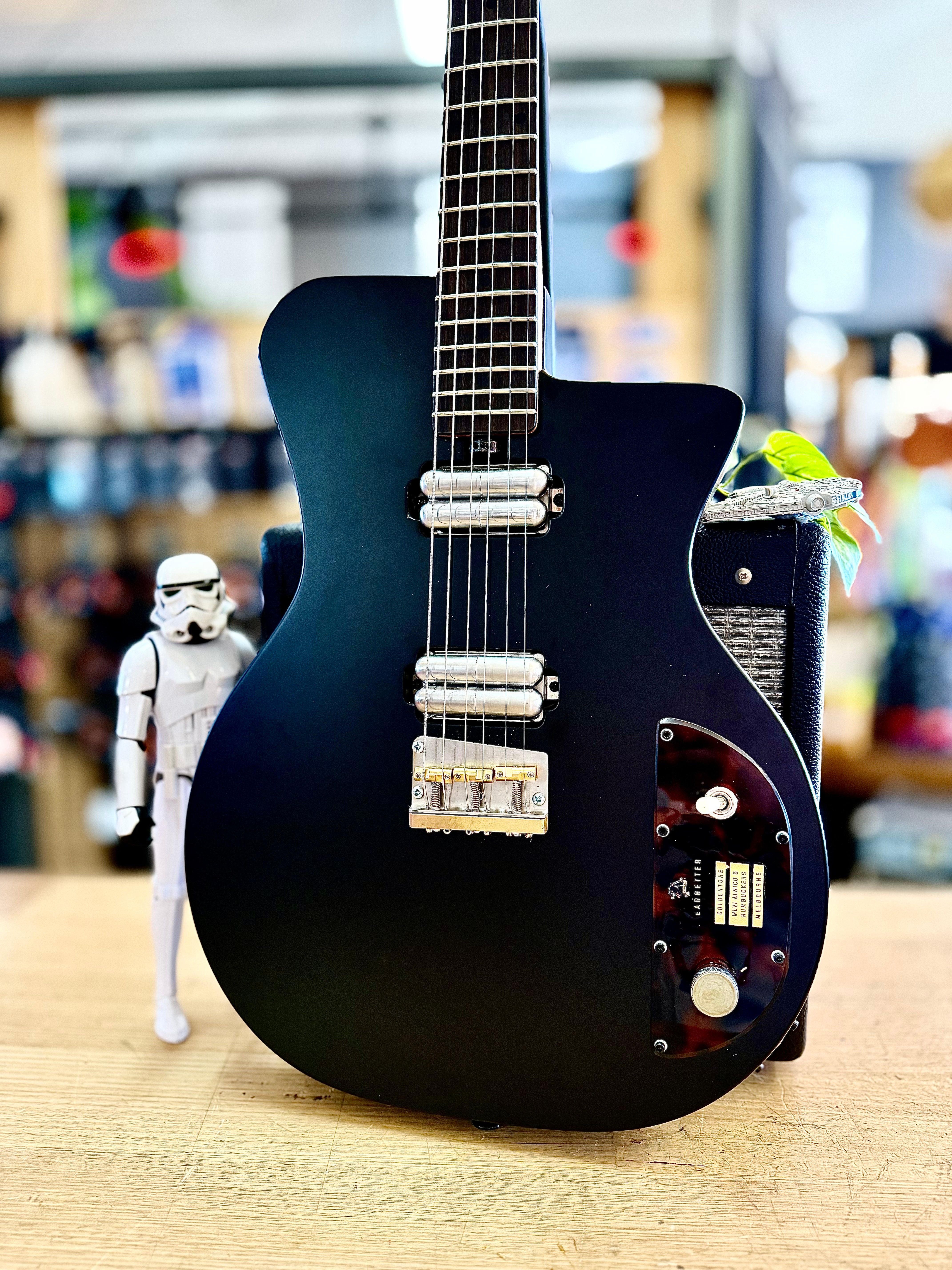 Leadbetter | GT | Battle Relic Black | Electric Guitar | SOLD Leadbetter | GT | Battle Relic Black | Electric Guitar | SOLD